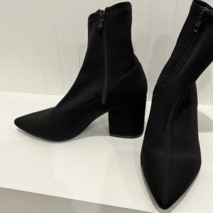 Black booties